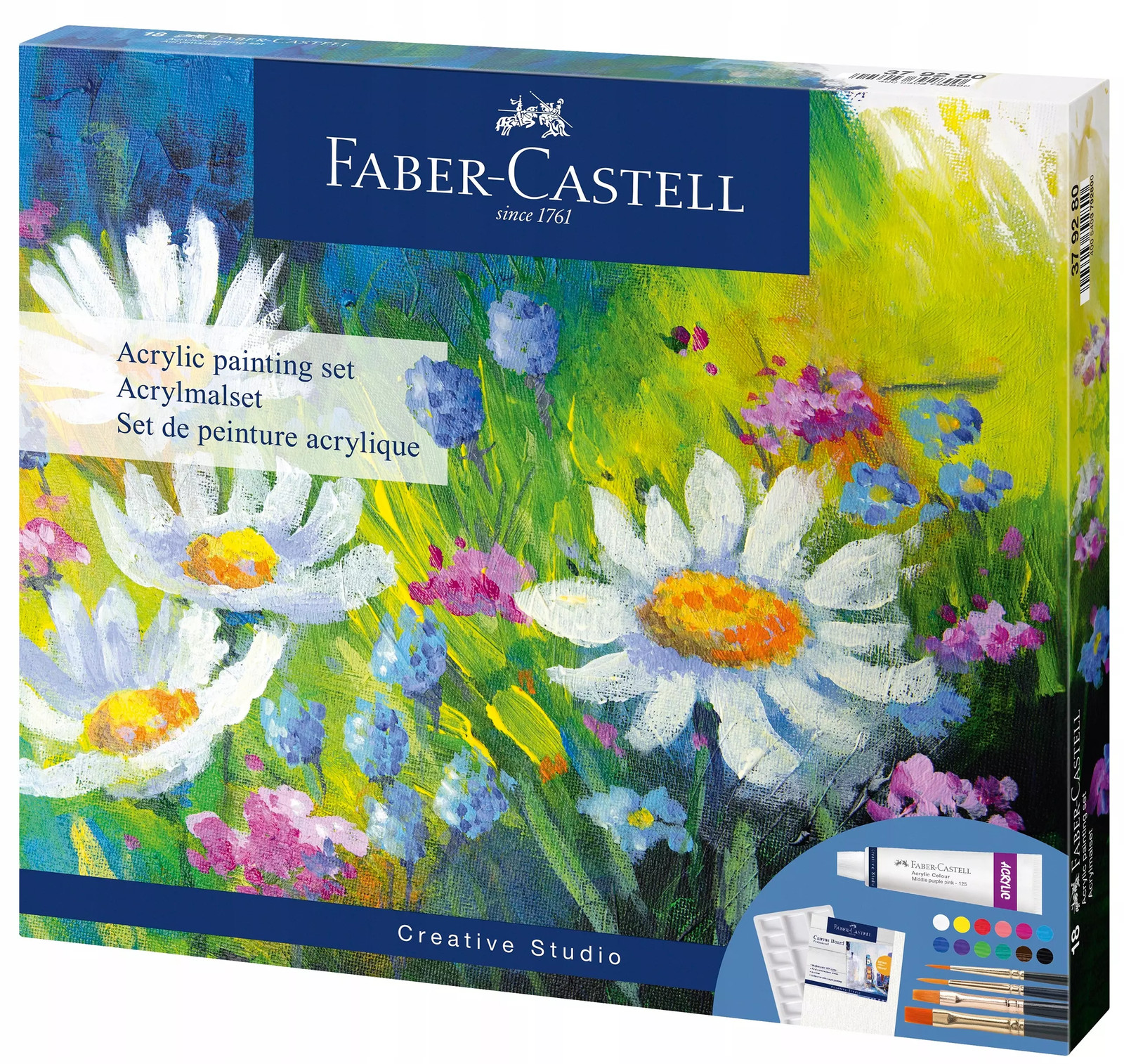 4005403792800 Zestaw malarski Faber-castell 18 Faber Castell