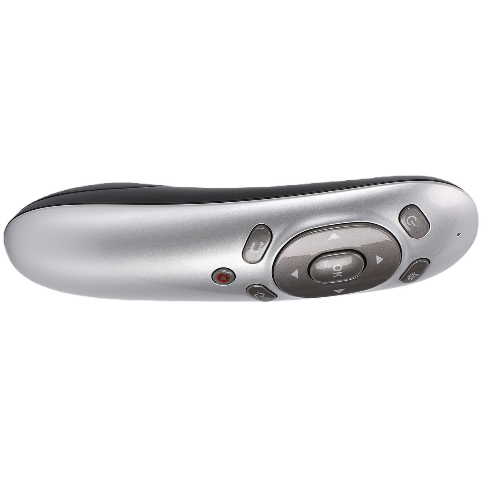 Wireless Presentation Clicker Multifunctional 2.4G USB Ergonomic Design Rem DPTR