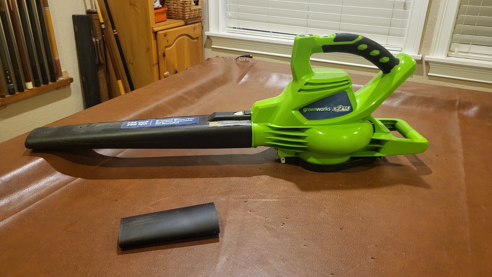 Greenworks 40V 24322 2-in-1 Leaf Blower/Vacuum  - TOOL ONLY - TESTED WORKING!