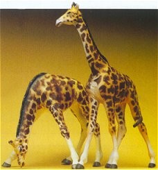 Preiser 20385 HO Animals - Giraffes Figures (Set of 2)