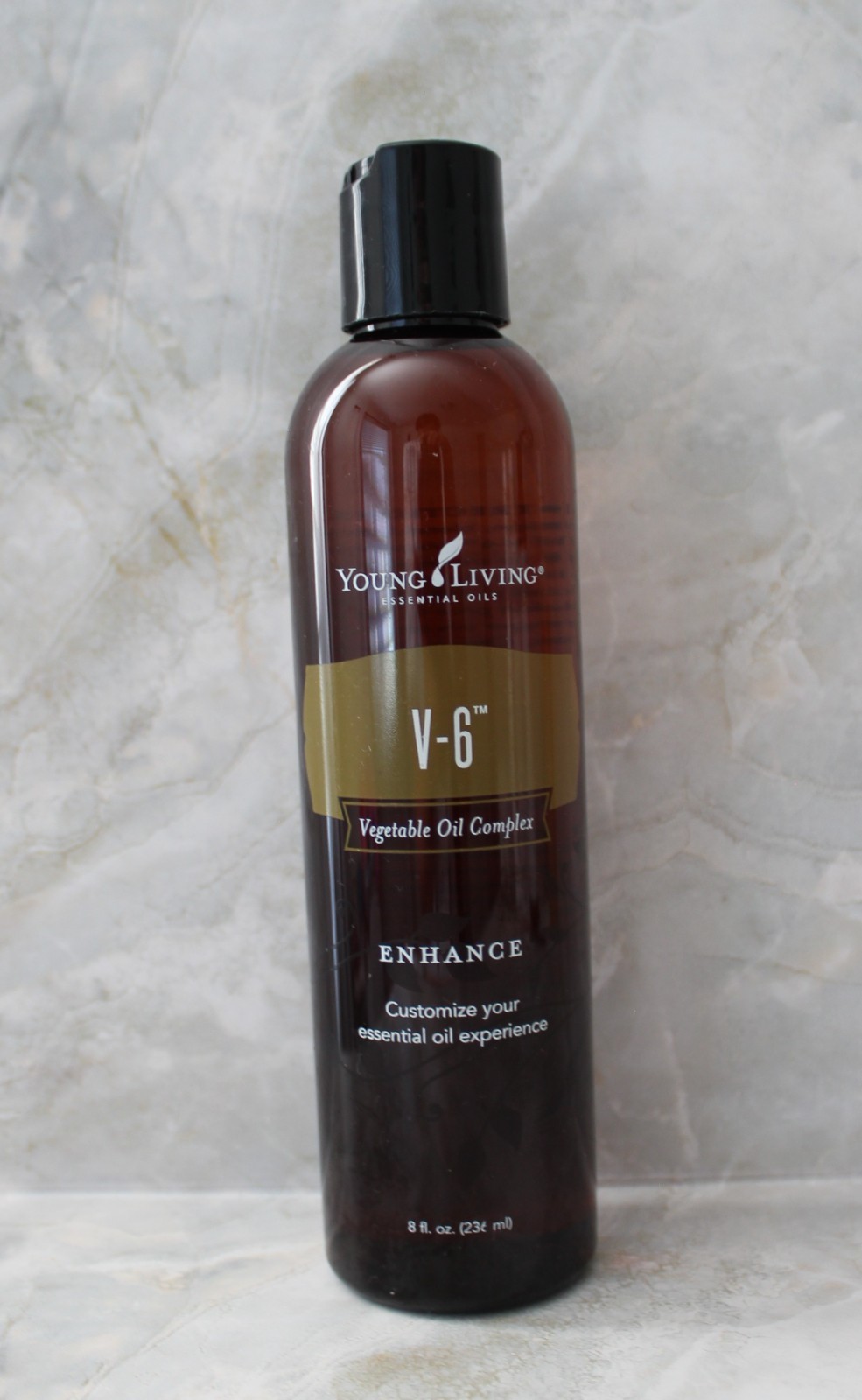 Young Living V-6 Vegetable Oil Complex Enhance 8 oz. New~Sealed