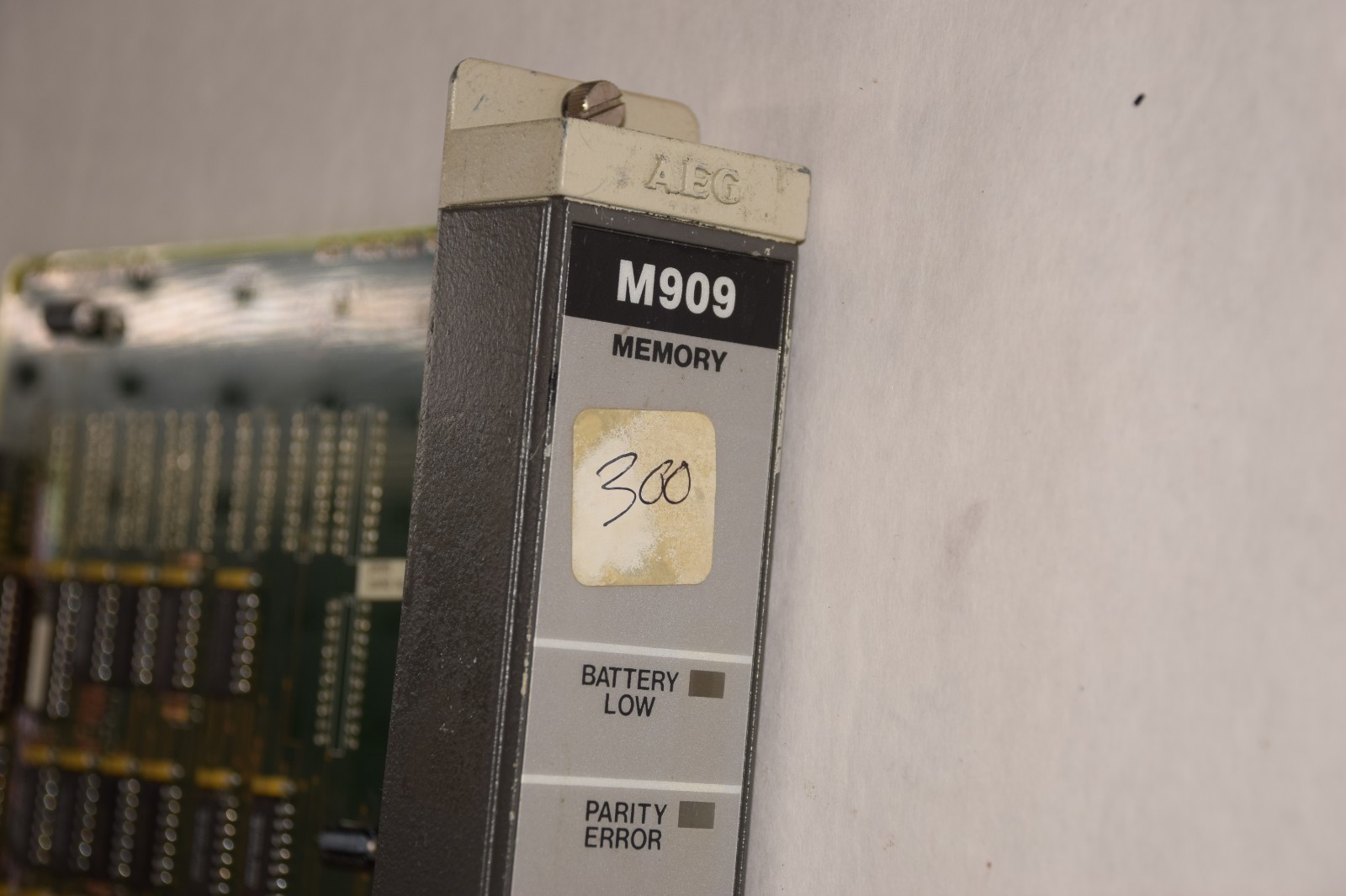 AEG / MODICON M909 M909-000 REV B MEMORY MODULE