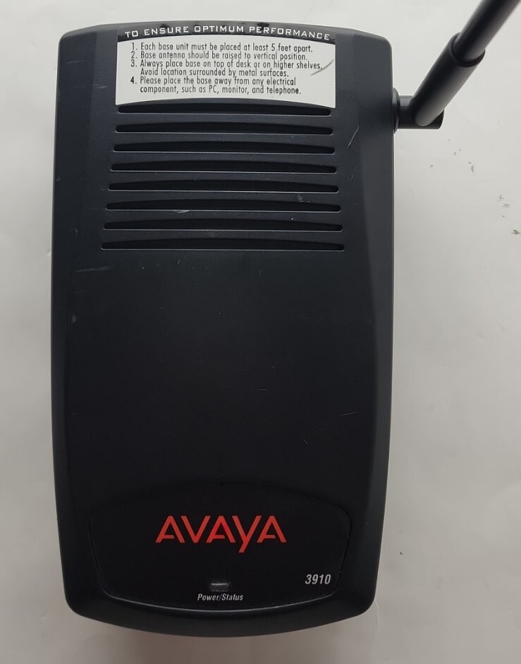 Avaya 3910 Base Unit (No Power Supply)
