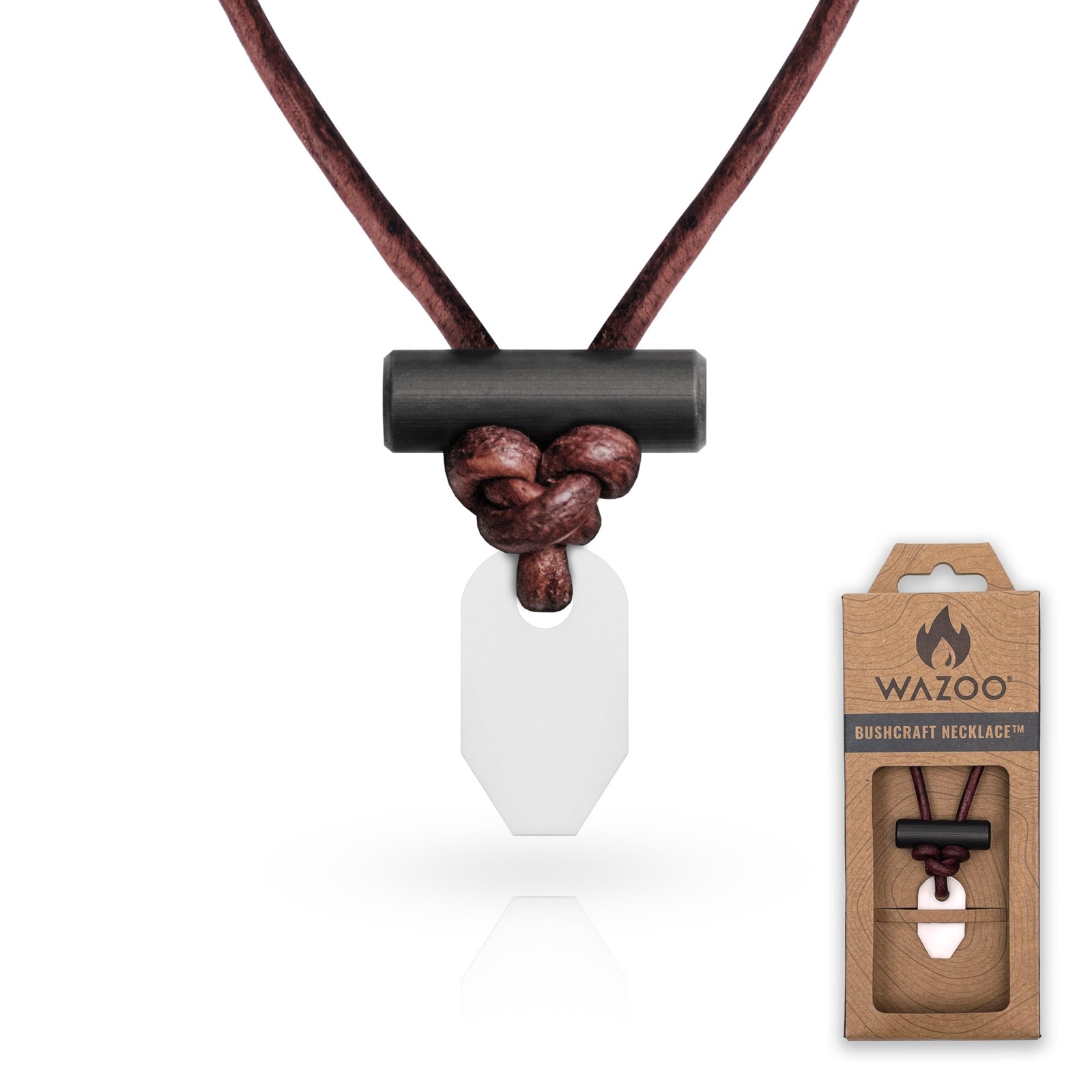 Wazoo The Bushcraft: The Original Fire Starter Necklace - Usa Handcraf
