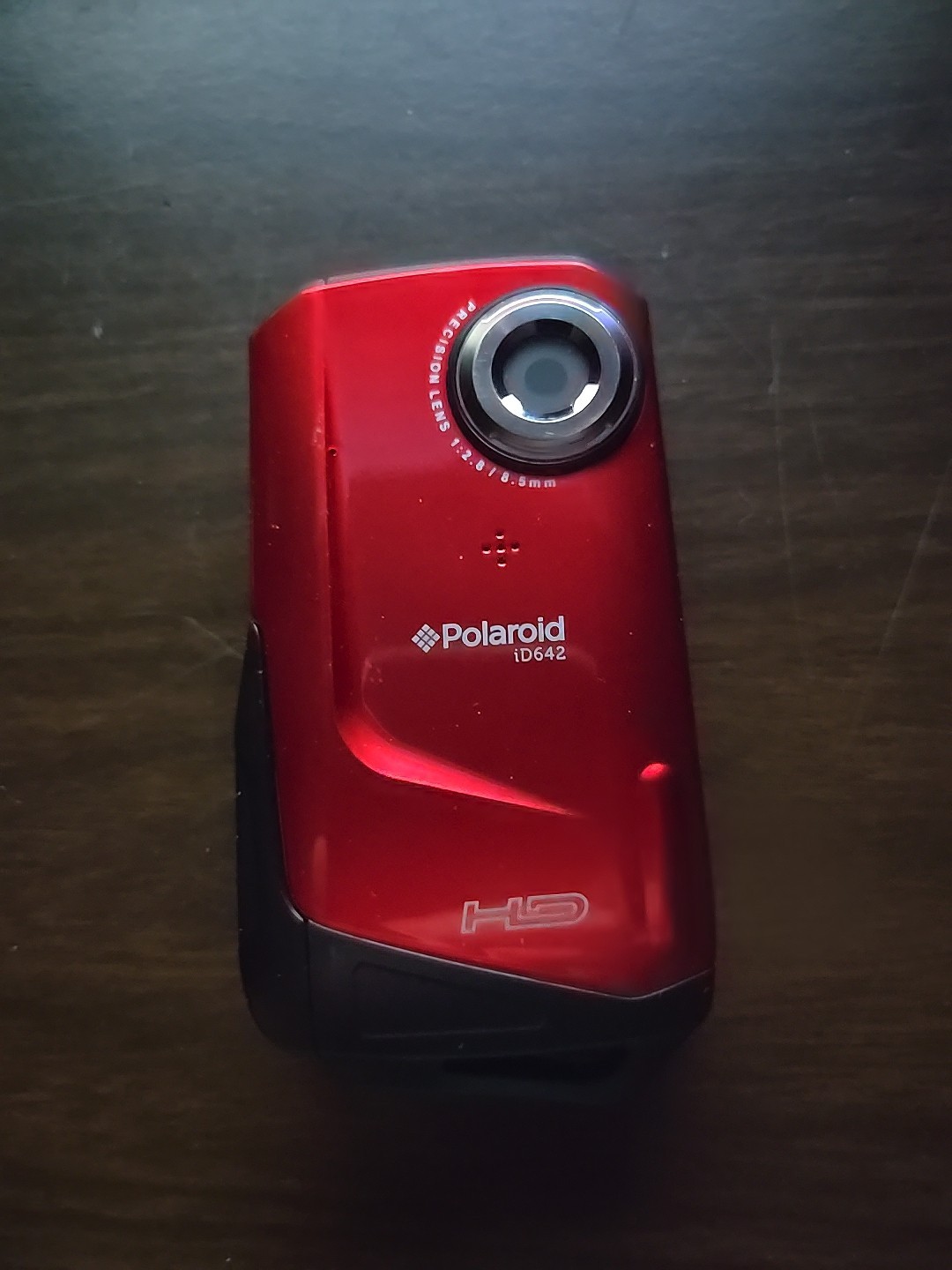 Polaroid iD642 12MP Digital Camcorder Waterproof Red.