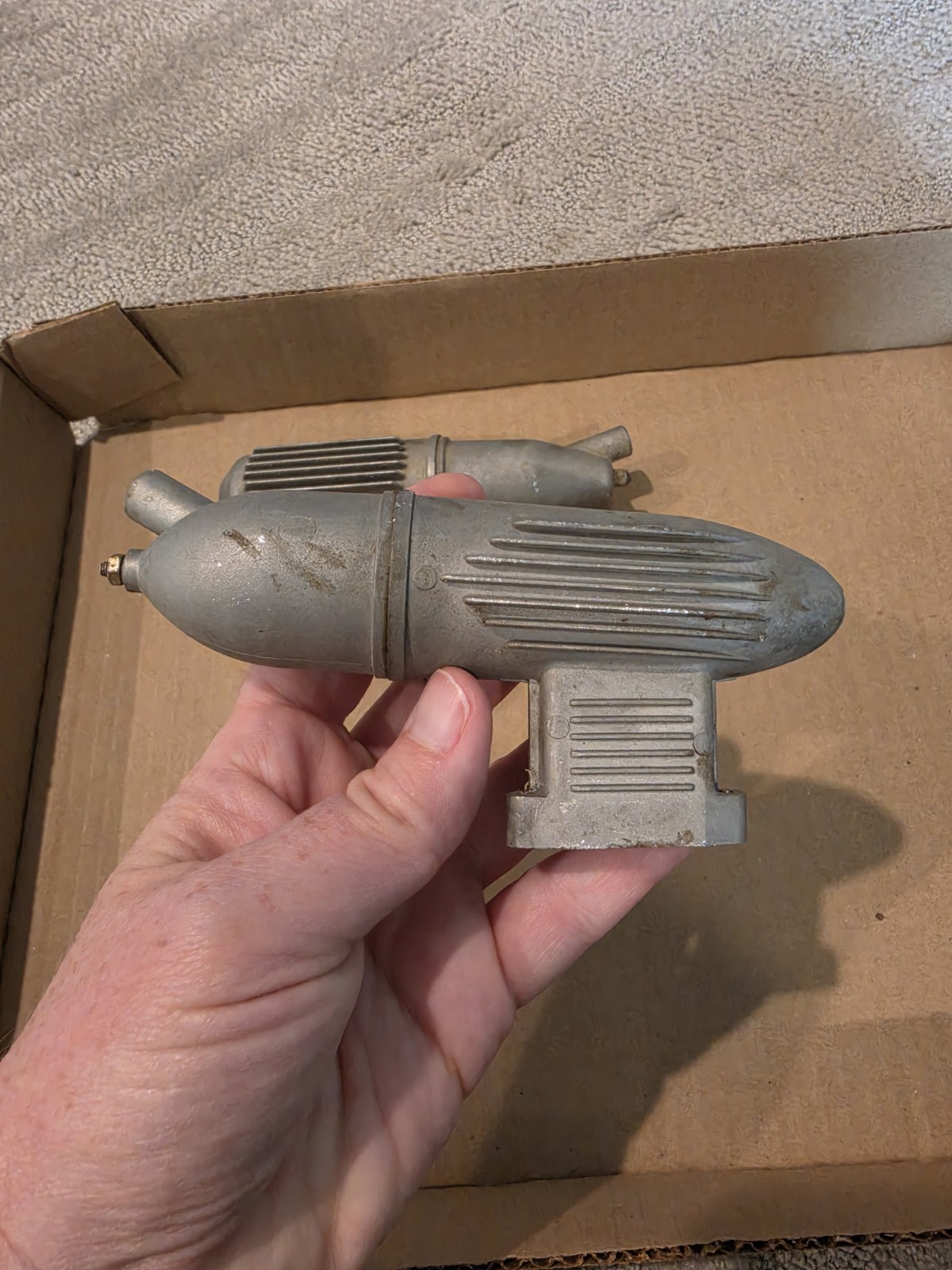 R/C engine muffler Evolution Lot Of 2