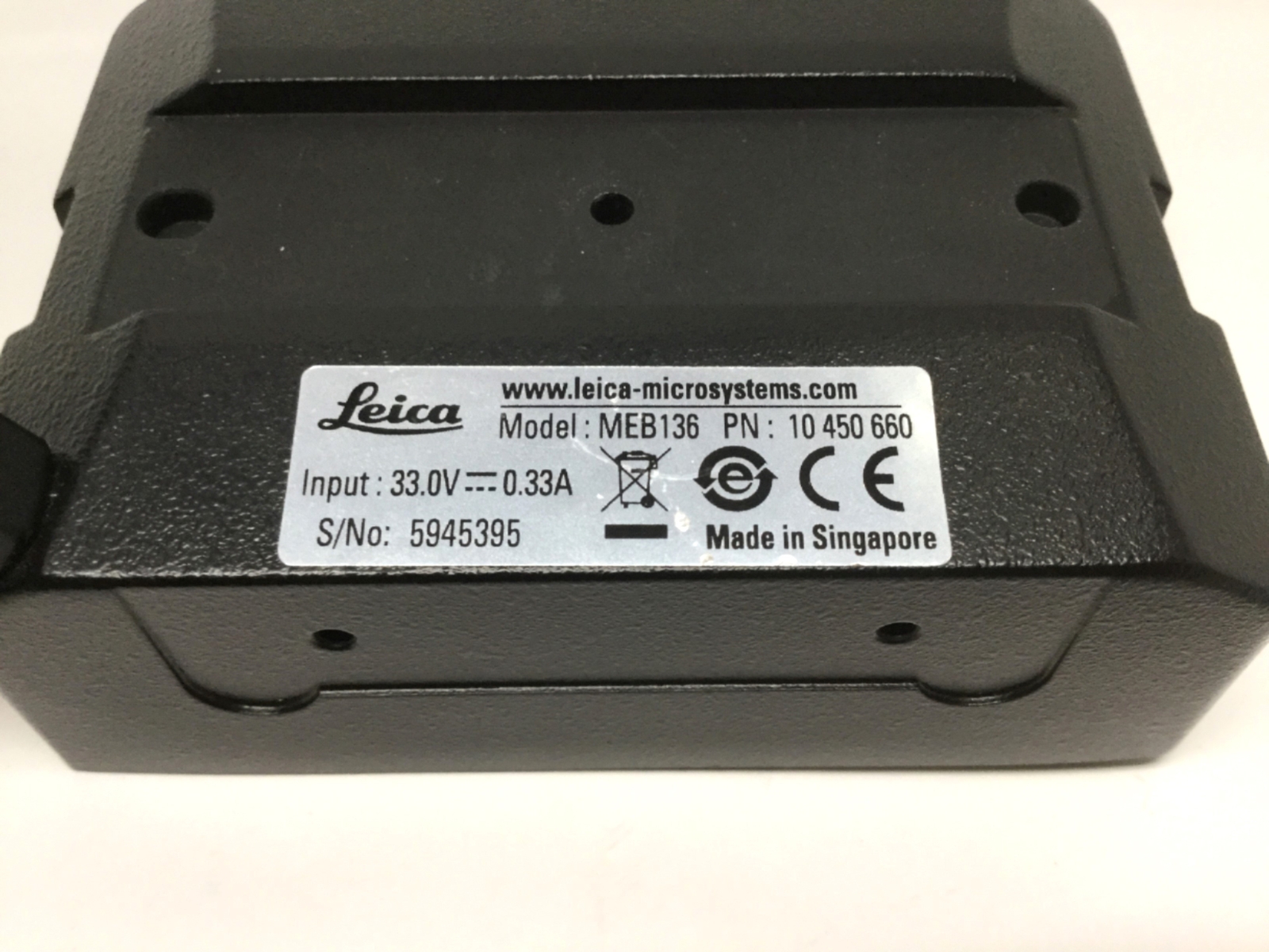 Leica LED3000 DI 10450660 Microscope LED Diffuse Gooseneck Ringlight Illuminator