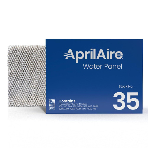 AprilAire 35 Water Panel Humidifier / Filter, White