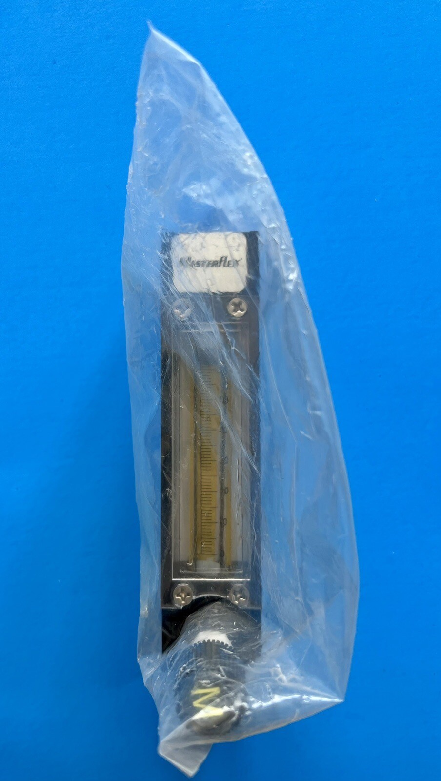 Masterflex 3216-28 Variable-Area Flowmeter with Valve 65mm Scale