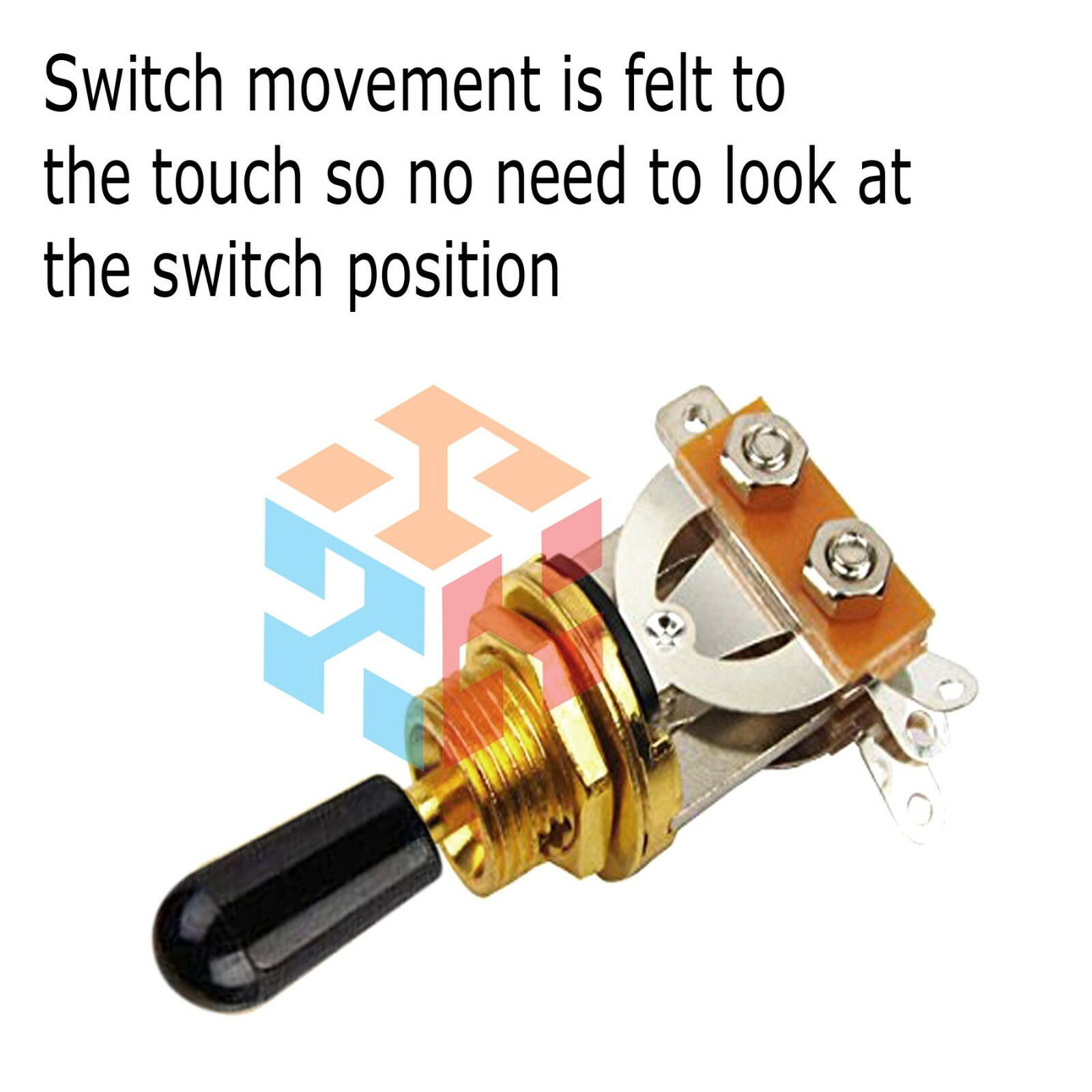 Black Tip 3 Way Switch Pickup Electric Guitar Selector Toggle Les Paul Epiphone