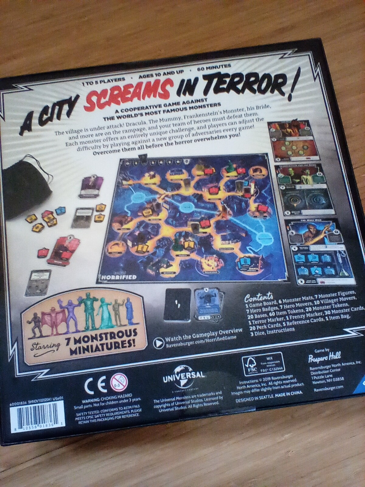 Horrified universal studios monsters game NEW