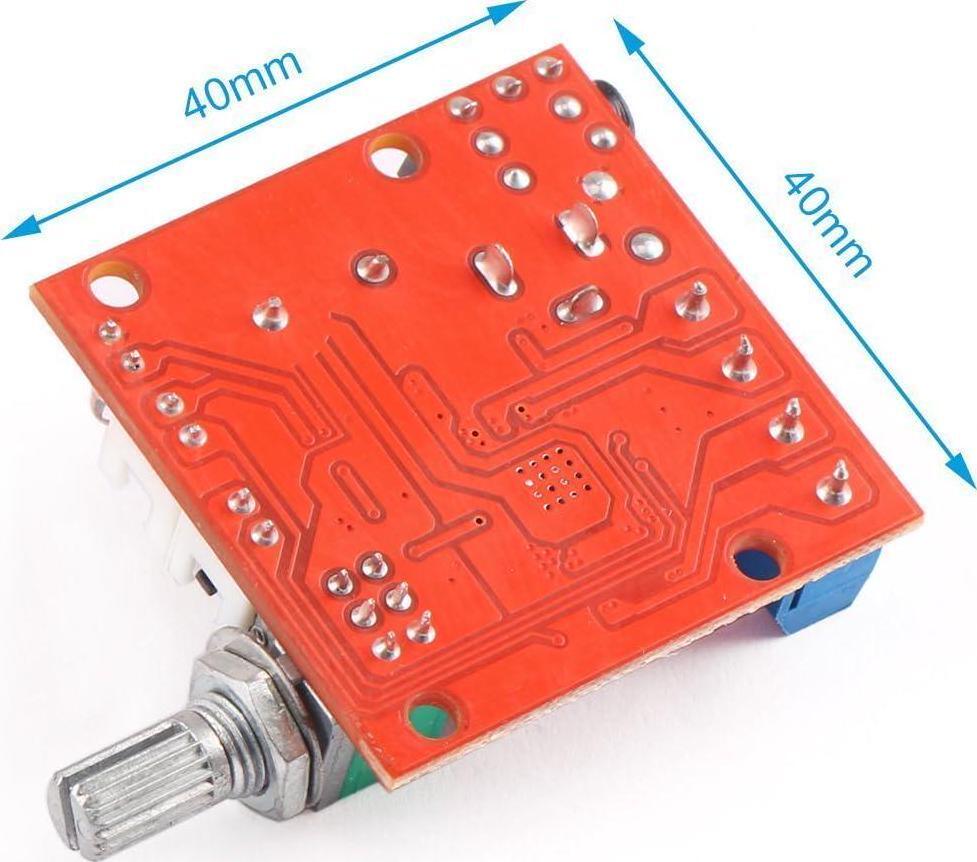 Mini 2.0 Hi-fi Electronic Stereo Audio Assembled Amplifier Portable AMP 10W+10W
