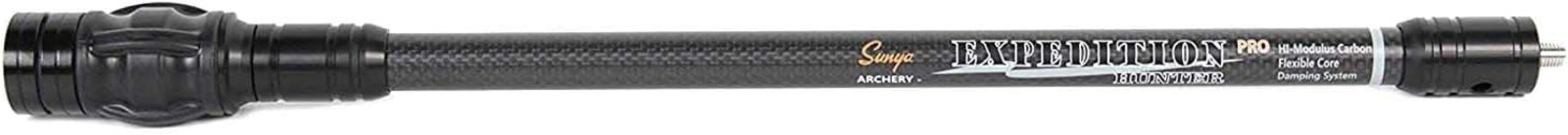 Lightweight Carbon Fiber Bow Stabilizer, 58" with Weights=
