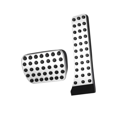 2pcs Gas and Brake Pedals Pads Cover Anti-Slip for Mercedes-Benz C E S GLC GLE