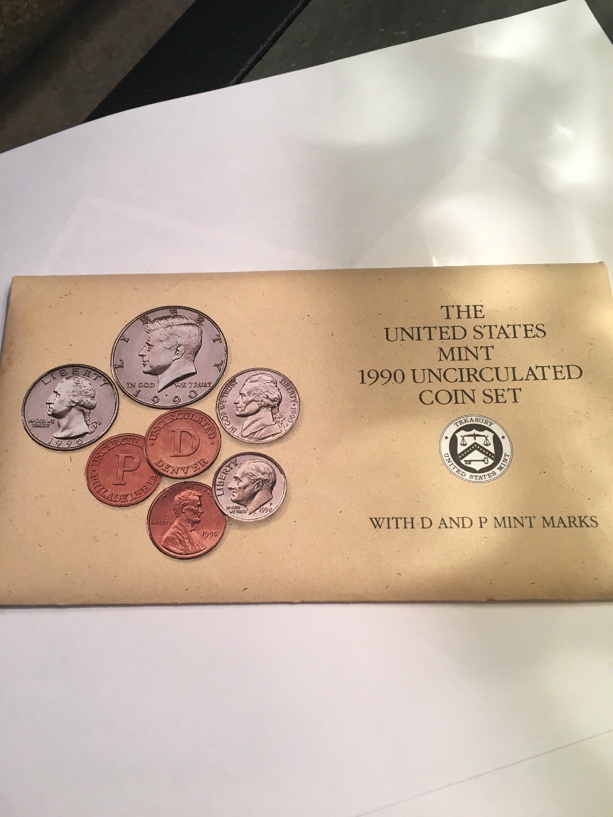 1990p+dunc Mint Set