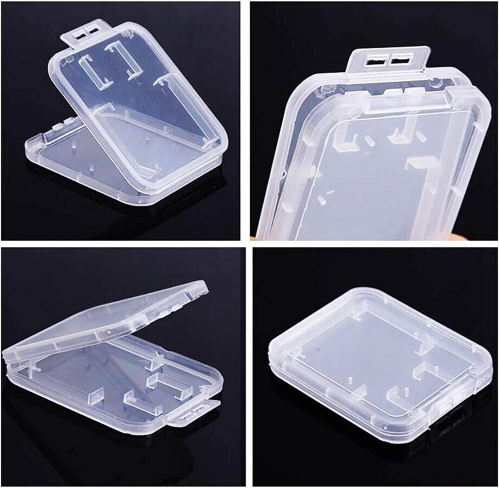 40PCS Case Holder for Micro SD SDHC Memory Card Box Storage Hard Plastic N865