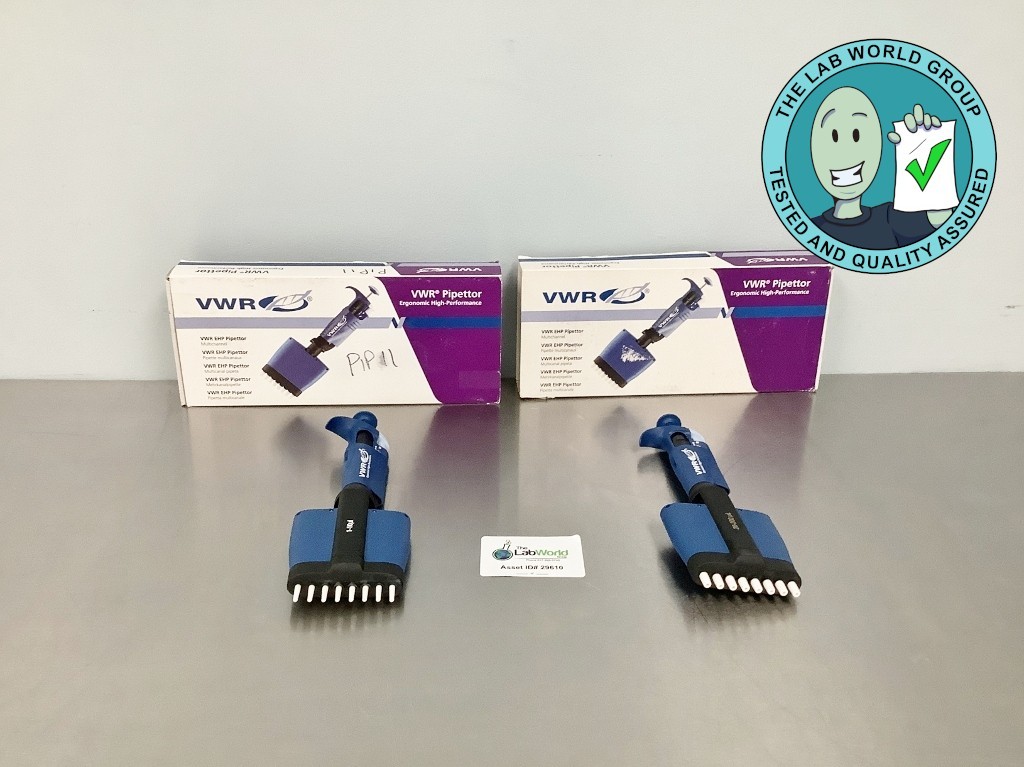 VWR EHP Multichannel Pipettes Package TESTED with Warranty SEE VIDEO