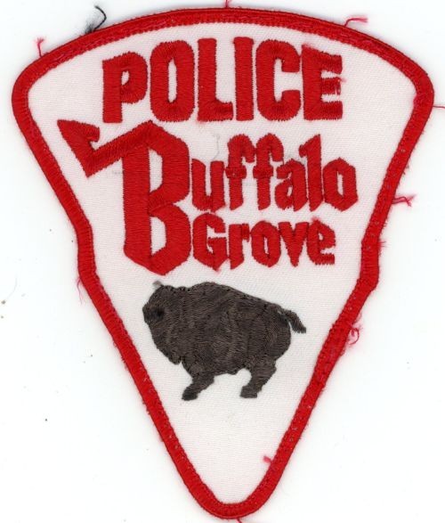 ILLINOIS IL BUFFALO GROVE POLICE NICE OLD VINTAGE SHOULDER PATCH SHERIFF