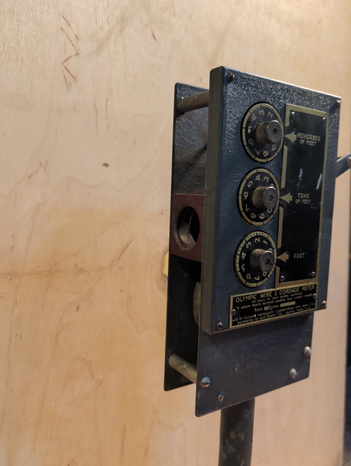 Olympic Wire And Cordage Meter Model A