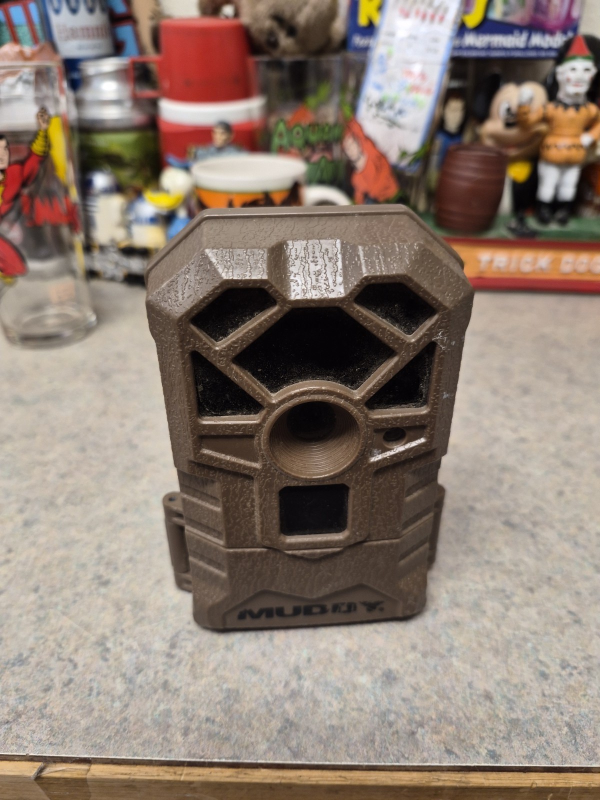 muddy trail camera