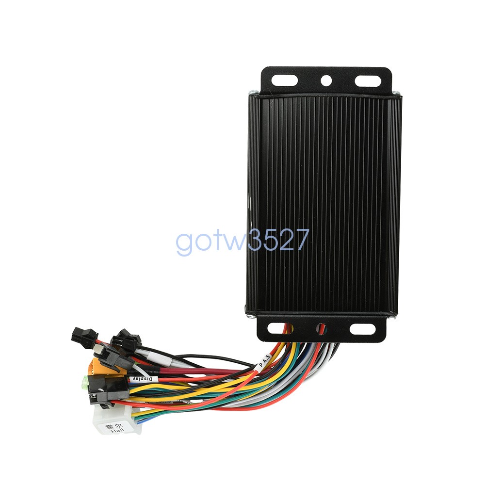 36V 48V 64V 30A Sine Wave Brushless Motor Controller 750-1500W Three-Mode Driver