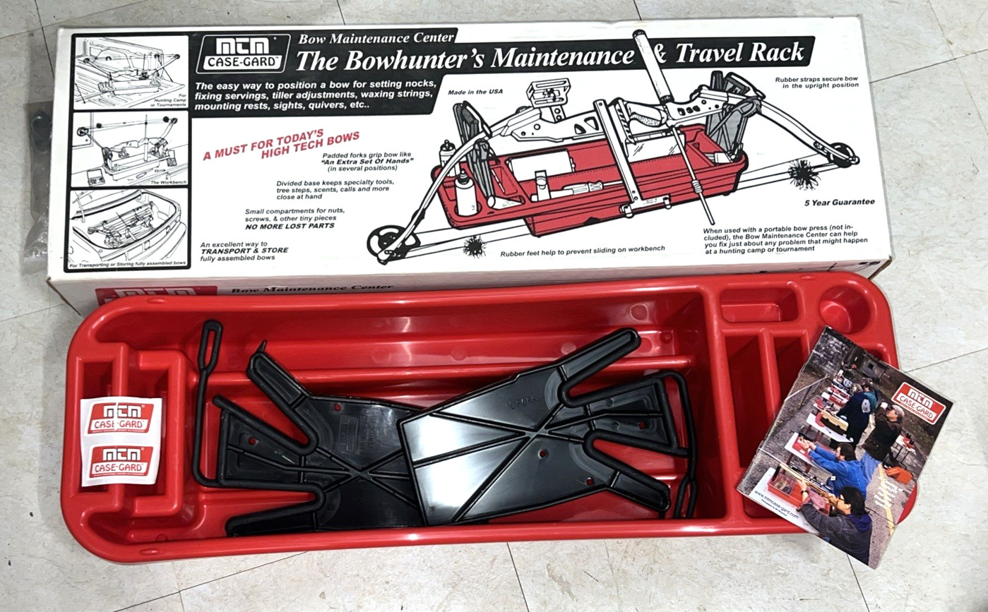 MTM Case-Guard  BMC-30 Bow Hunters Maintenance & Travel Rack New-Open Box