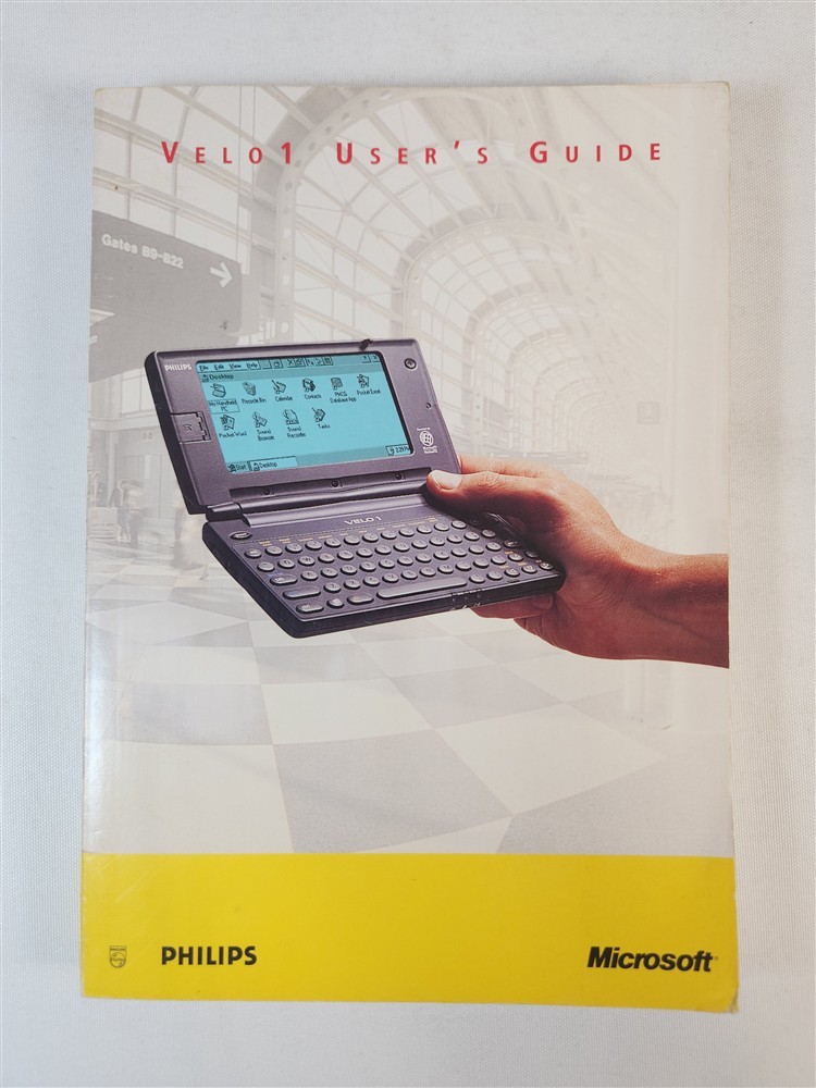 Philips Velo 1 User's Guide ~ Microsoft 1997 PB