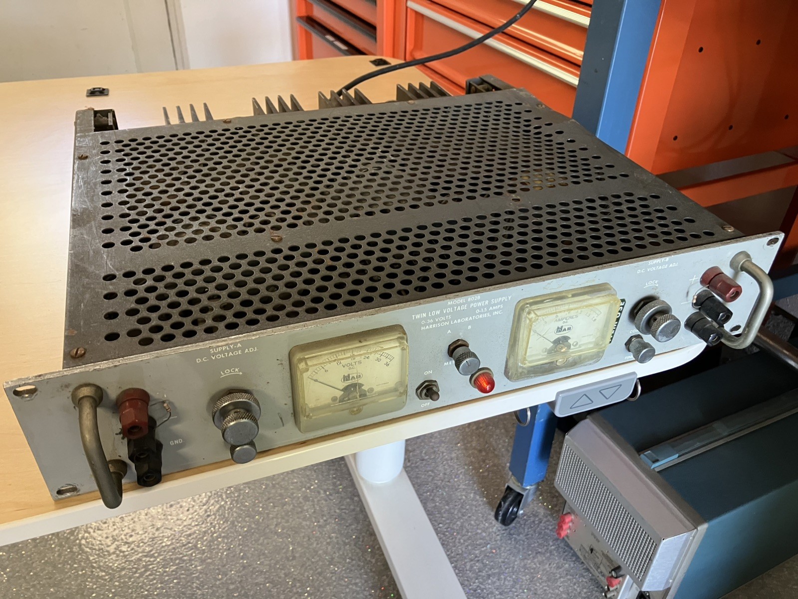 Harrison Laboratories 802B Twin Low Voltage Power Supply