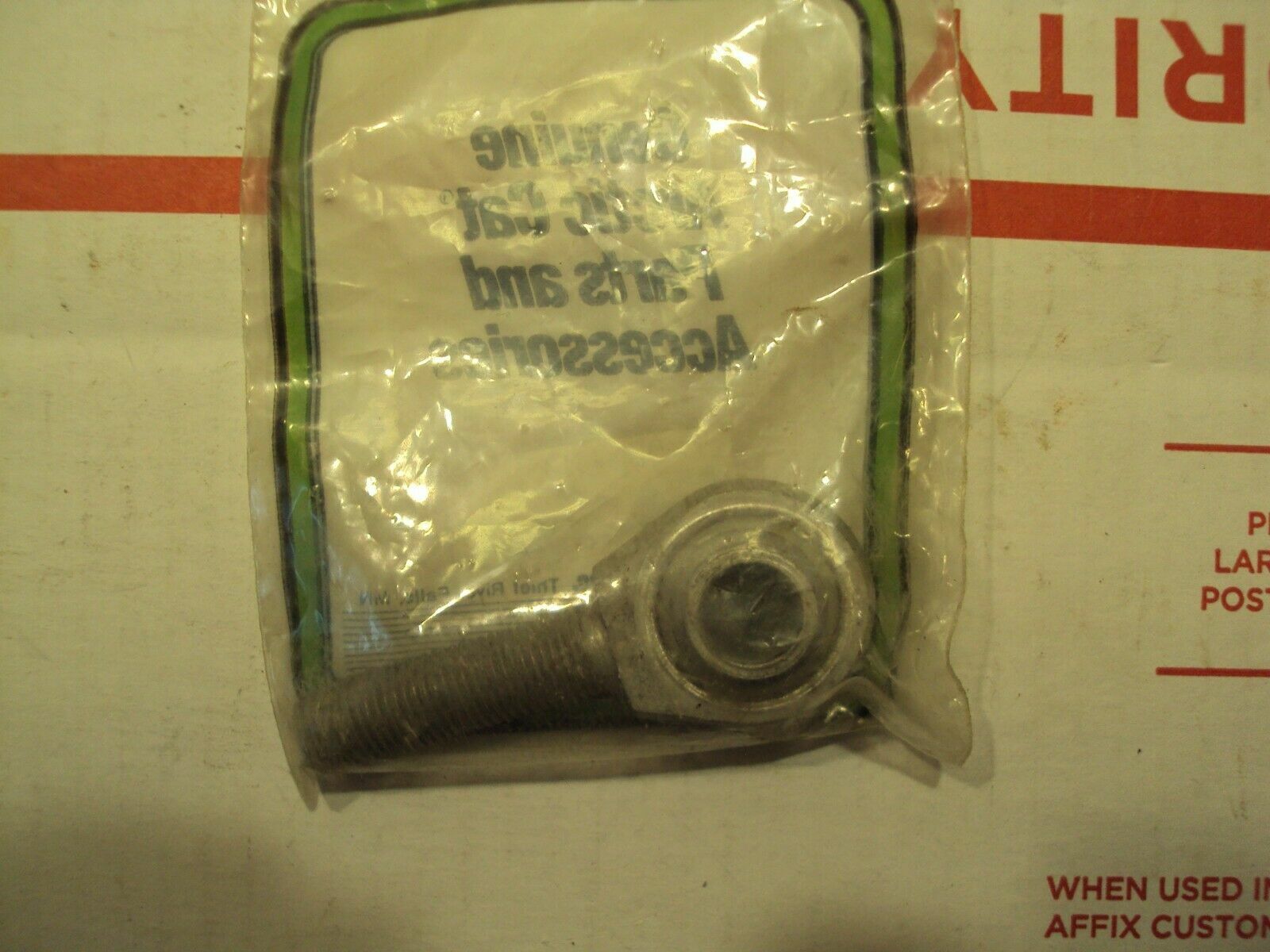 NOS Arctic cat tie rod end, Lynx single, Lynx twin, 0105-259