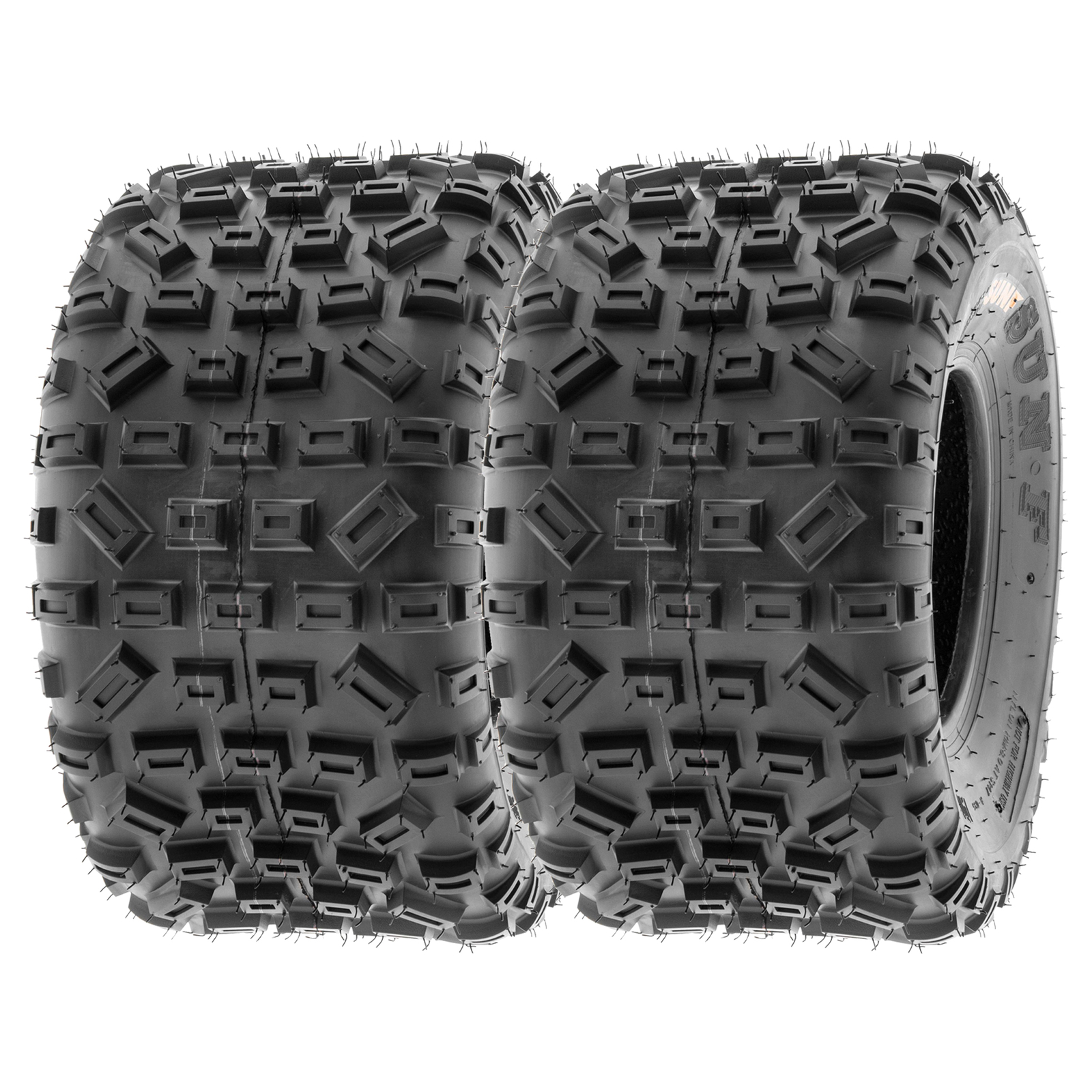 【2】SunF UTV Tire 20x11-9 20x11x9 Tubeless 6 Ply for 9 Rims - A035