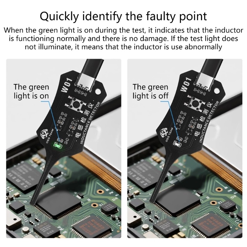 Universal Inductance Tester W01 Inductor Detectors With Compactly Construction