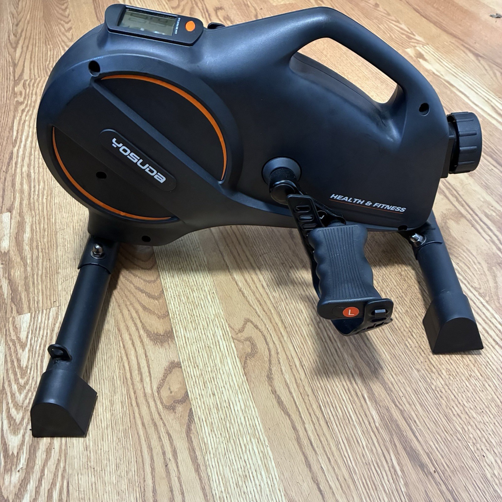 Under Desk Bike Pedal Exerciser - Magnetic Mini Exercise Bike, Desk Pedal Bike