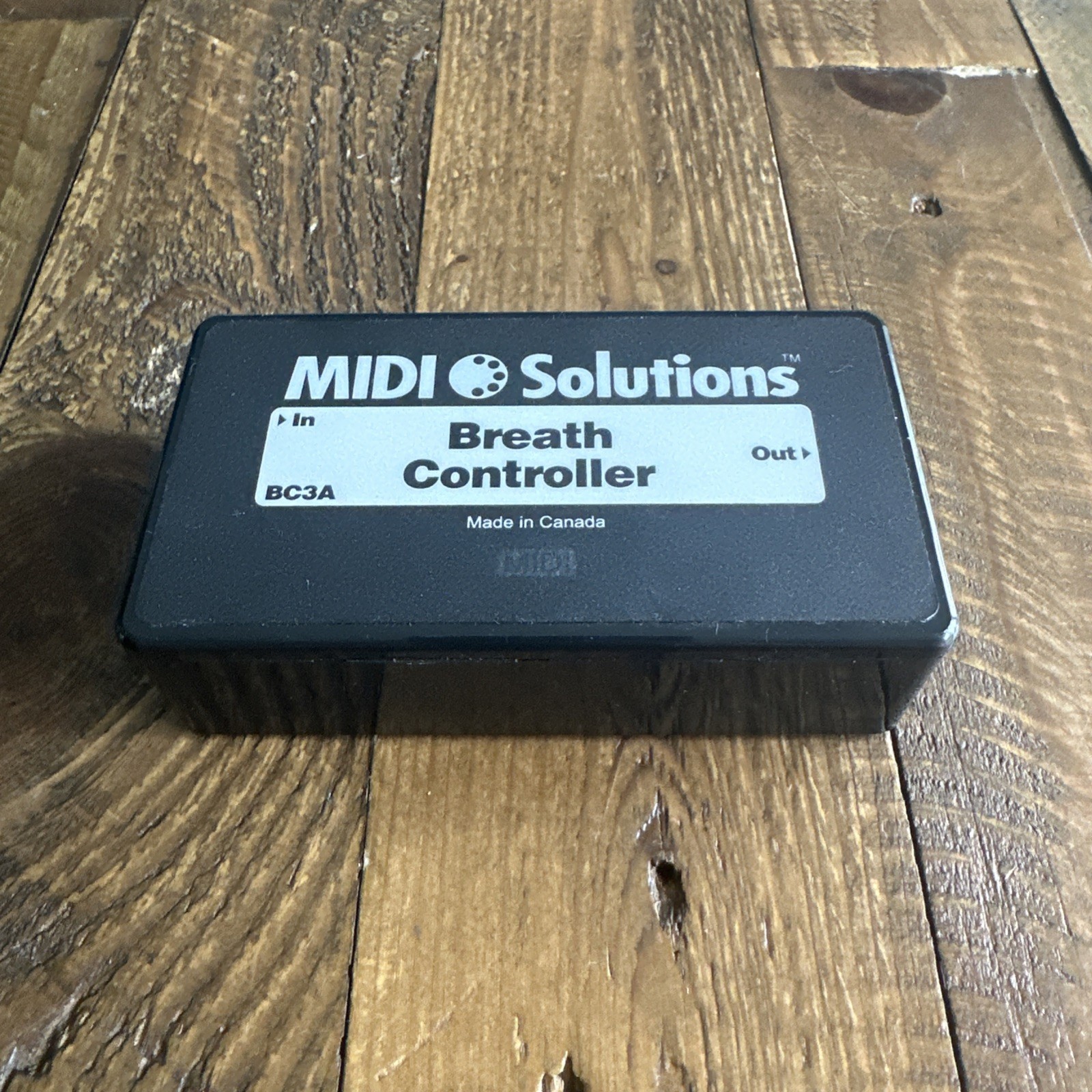 MIDI Solutions Breath Controller INTERFACE