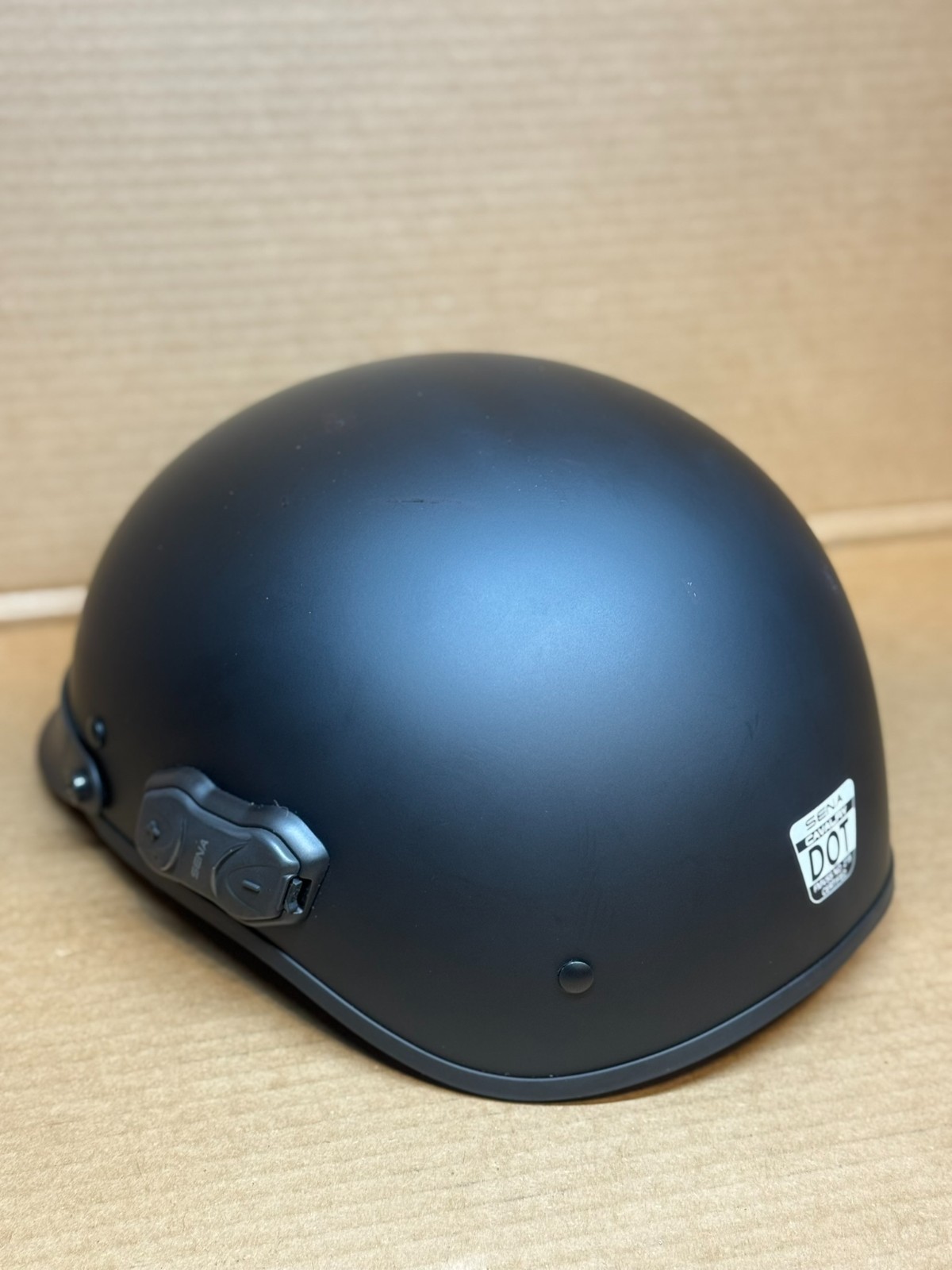 Sena Cavalry Helmet 10R Bluetooth Half Matte Black (XS) Extra Small