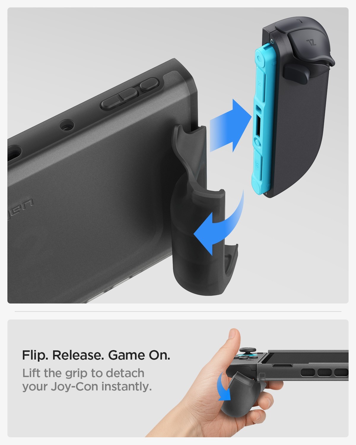 For Nintendo Switch 2 | Spigen Ultra Hybrid Case Dockable Cover