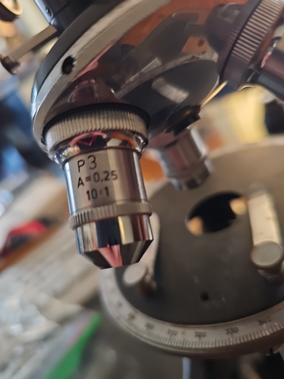 Ernst Leitz Wetzlar – Compound Microscope + Wood Case