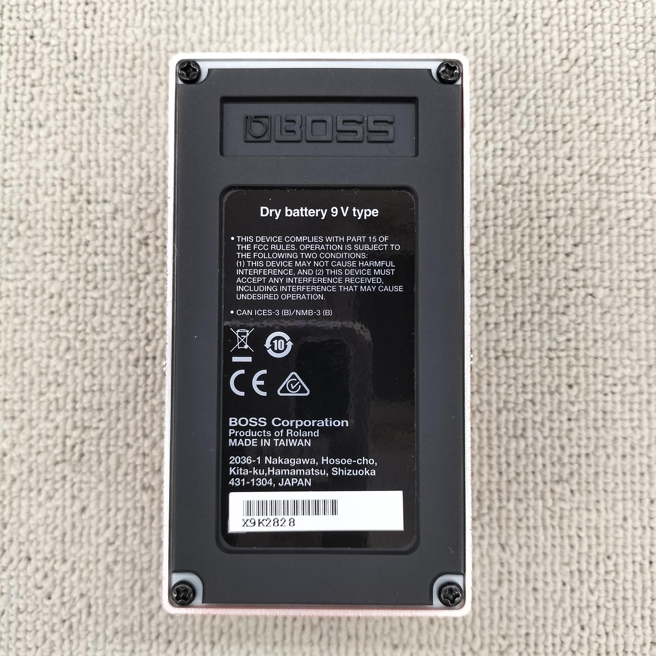 BOSS RC-1 Loop Station Effects Pedal Compact Used JP