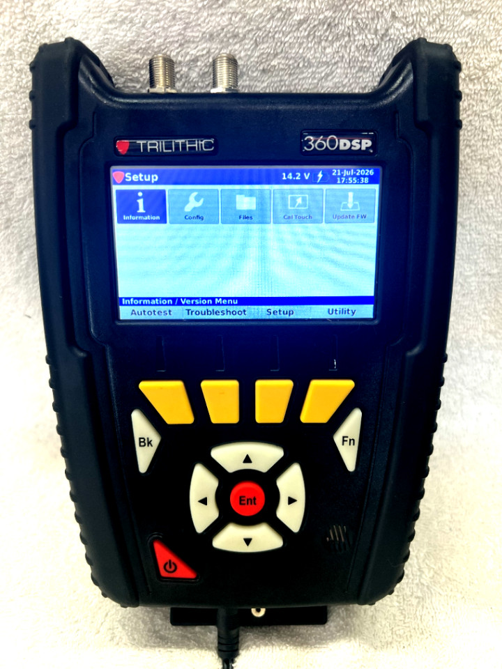 Trilithic 360 DSP 360DSP Dual RF Home Certification Meter OPTIONS!!!