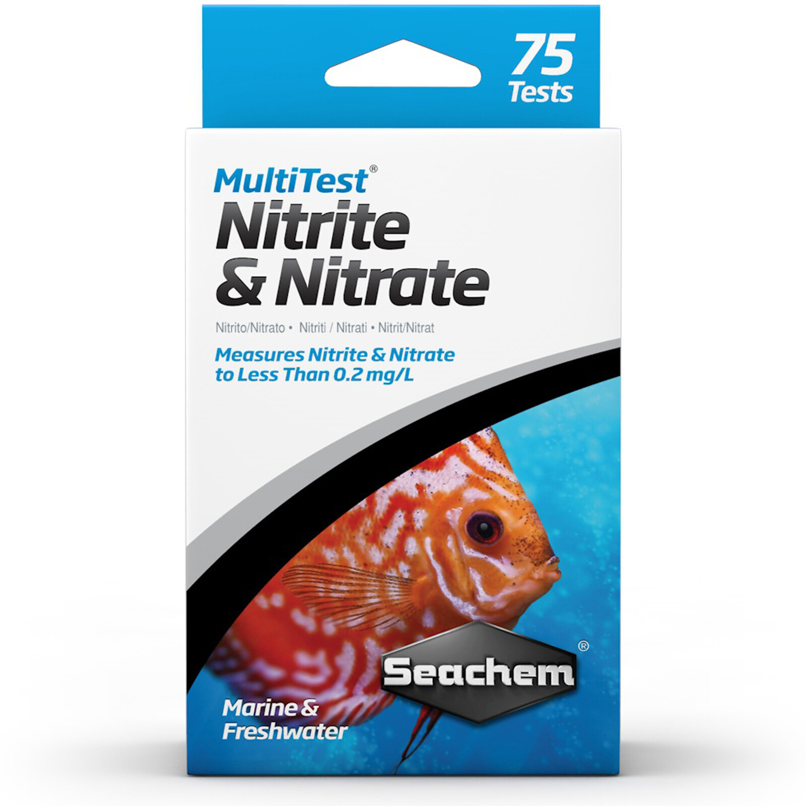 Seachem MultiTest Nitrite & Nitrate Test Kit 75 Tests for Marine & Freshwater