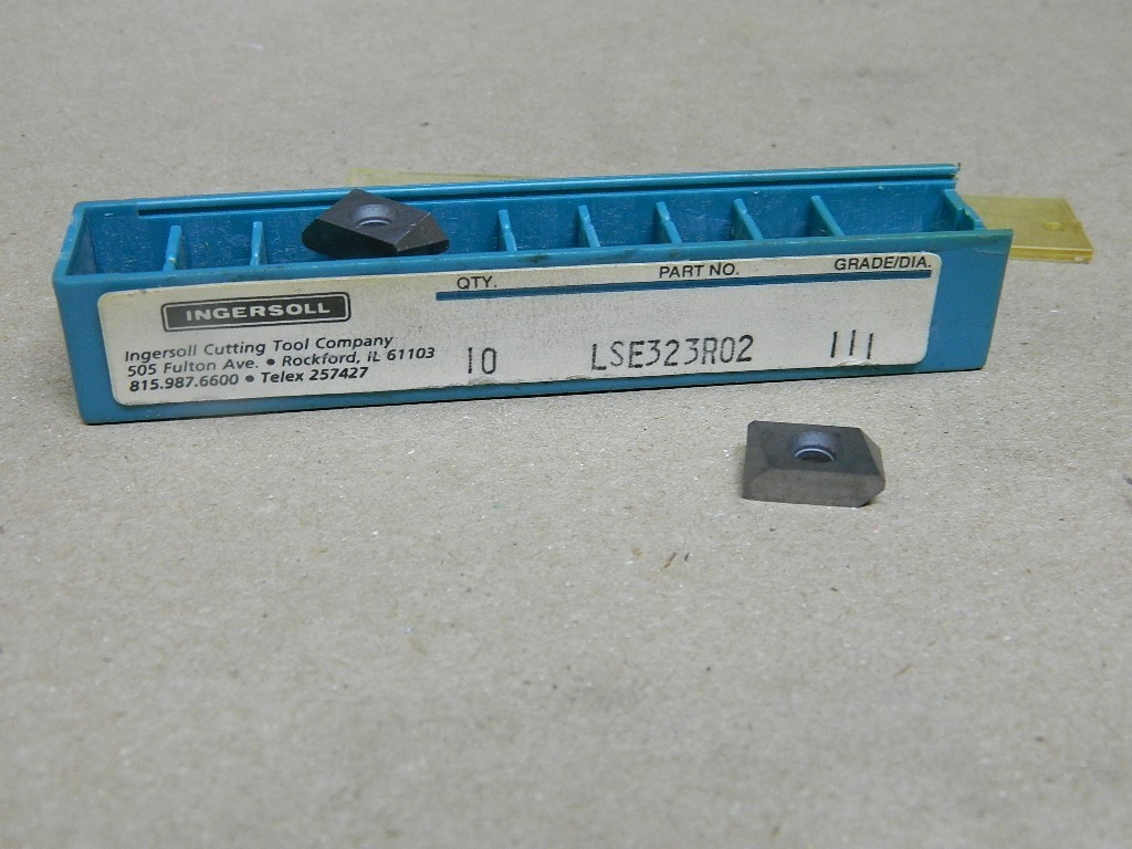 Ingersoll Carbide LSE-323R02 Insert Pack of 10 Grade 111 NEW