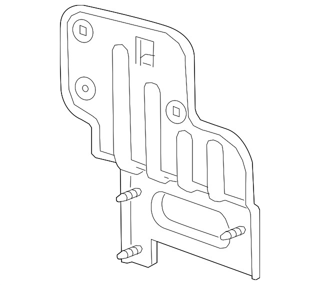 Genuine GM Forward Range Radar Bracket 84628066