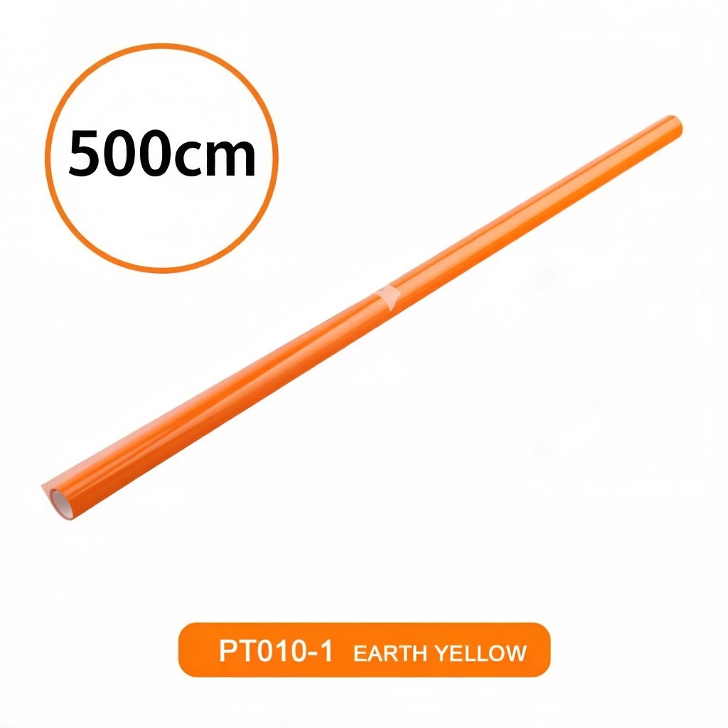 ZYHOBBY 500cm*60cm RC Airplane Covering Film,5 Meters Iron-on Film,Earth Yellow