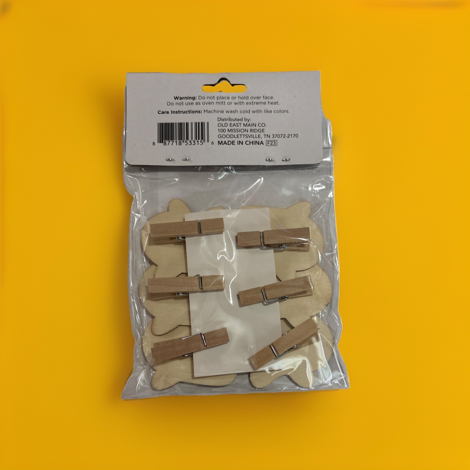 DIY Boo Clips. Two Packs. Each Contains Six.