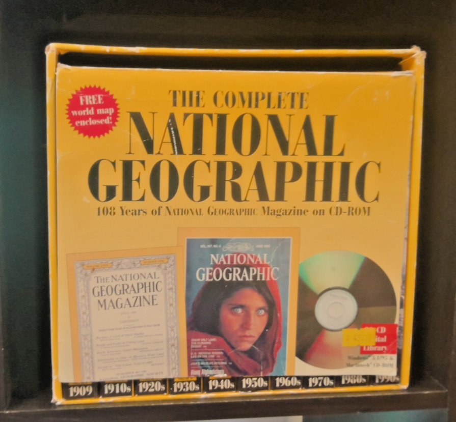 THE COMPLETE NATIONAL GEOGRAPHIC: 110 Years On CD-ROM (1888-1990’s)