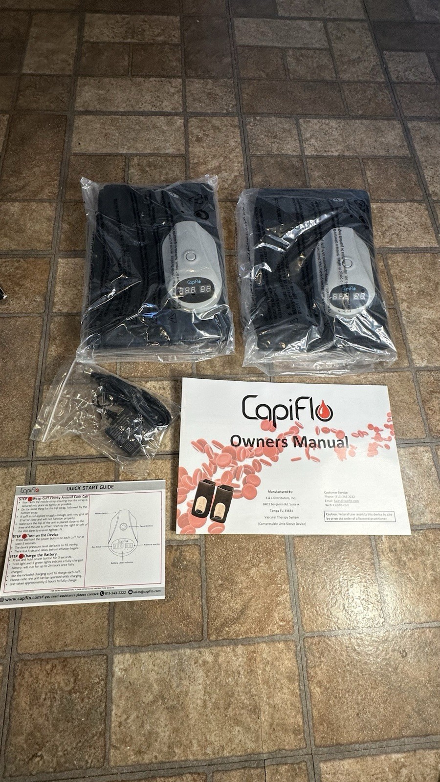 CAPIFLO NS9000 DVT Sequential Compression Device Brand New