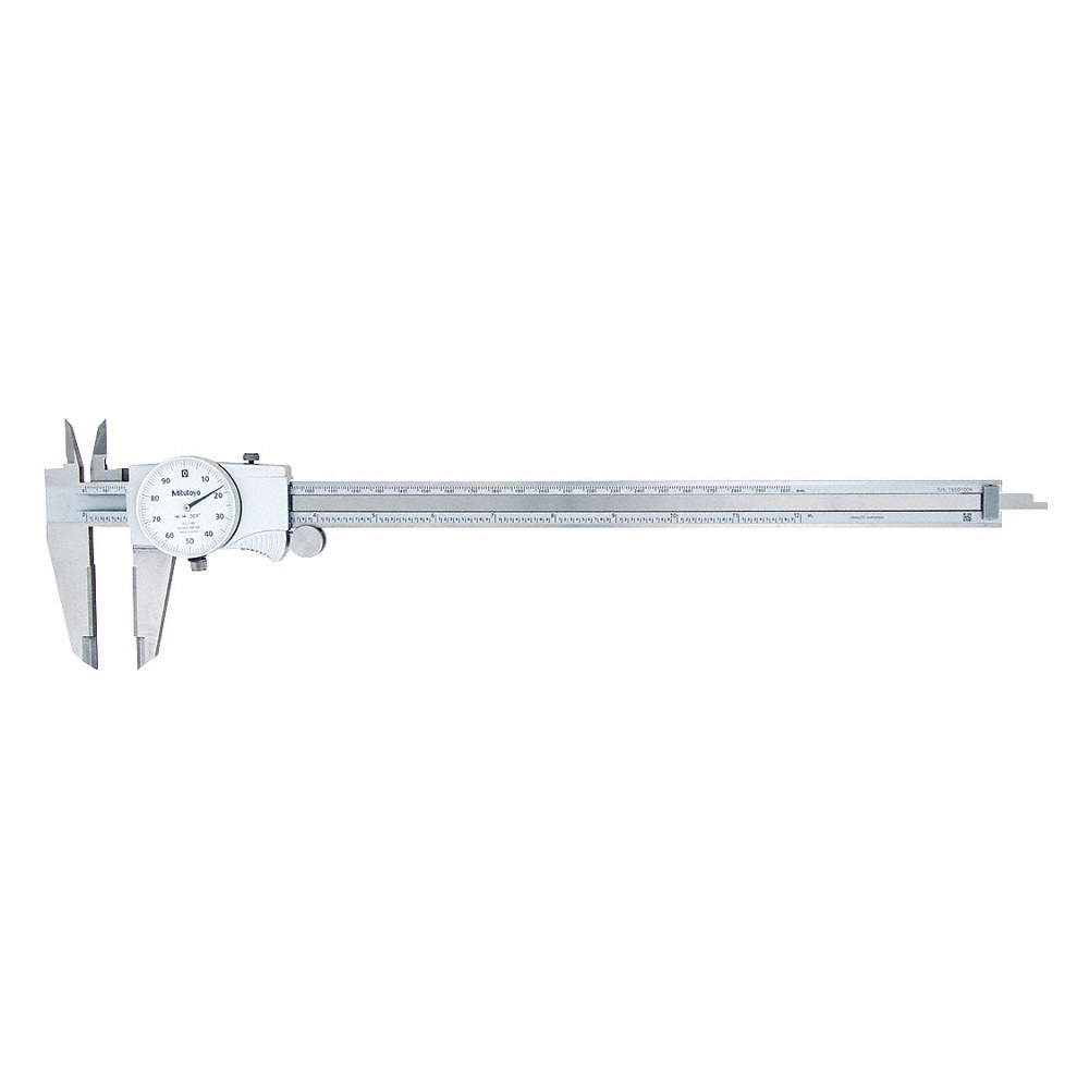 MITUTOYO  Dial Caliper 12In. W/Id Od Carbide 39X378