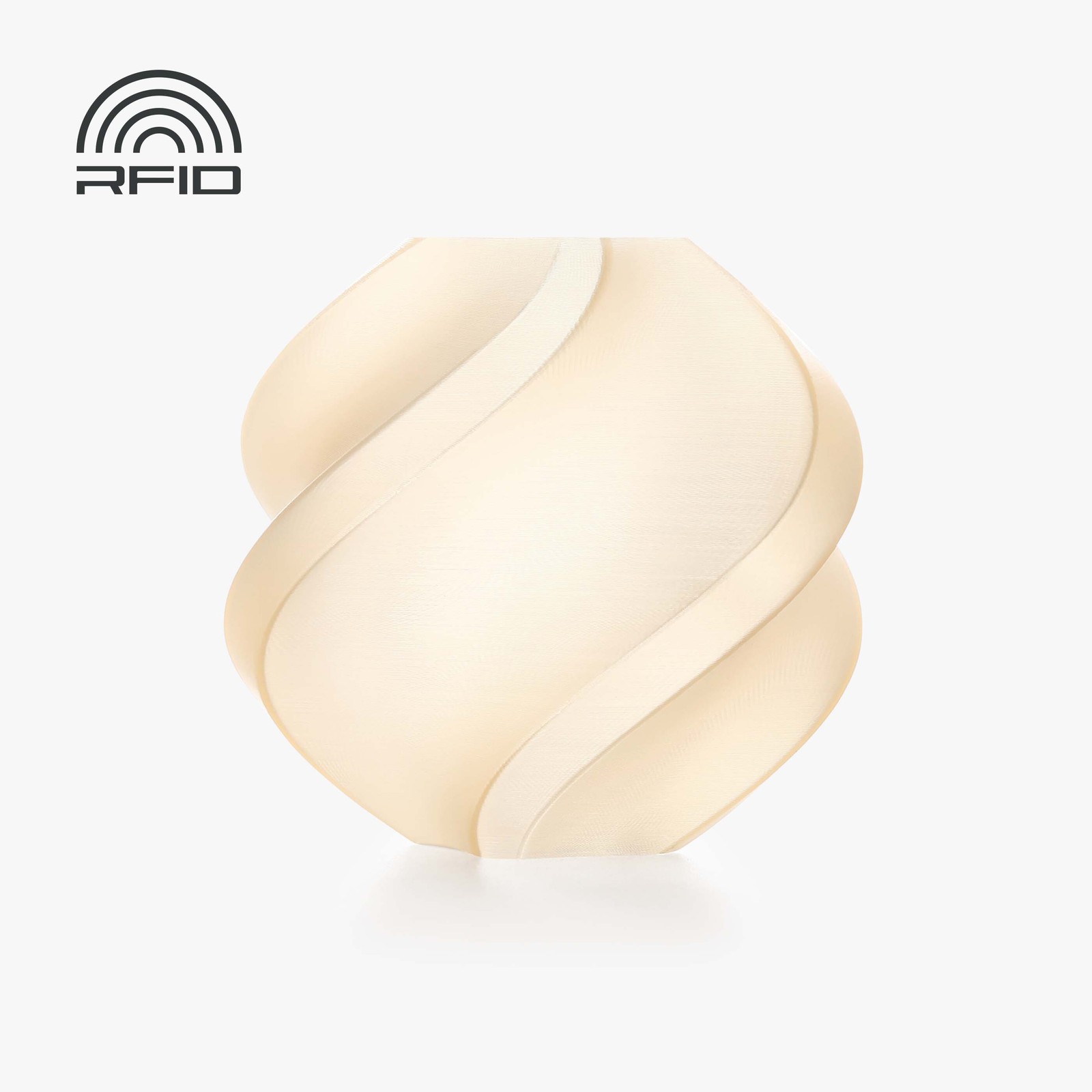 Bambu Lab 3D Printer Filament PLA Translucent - Mellow Yellow