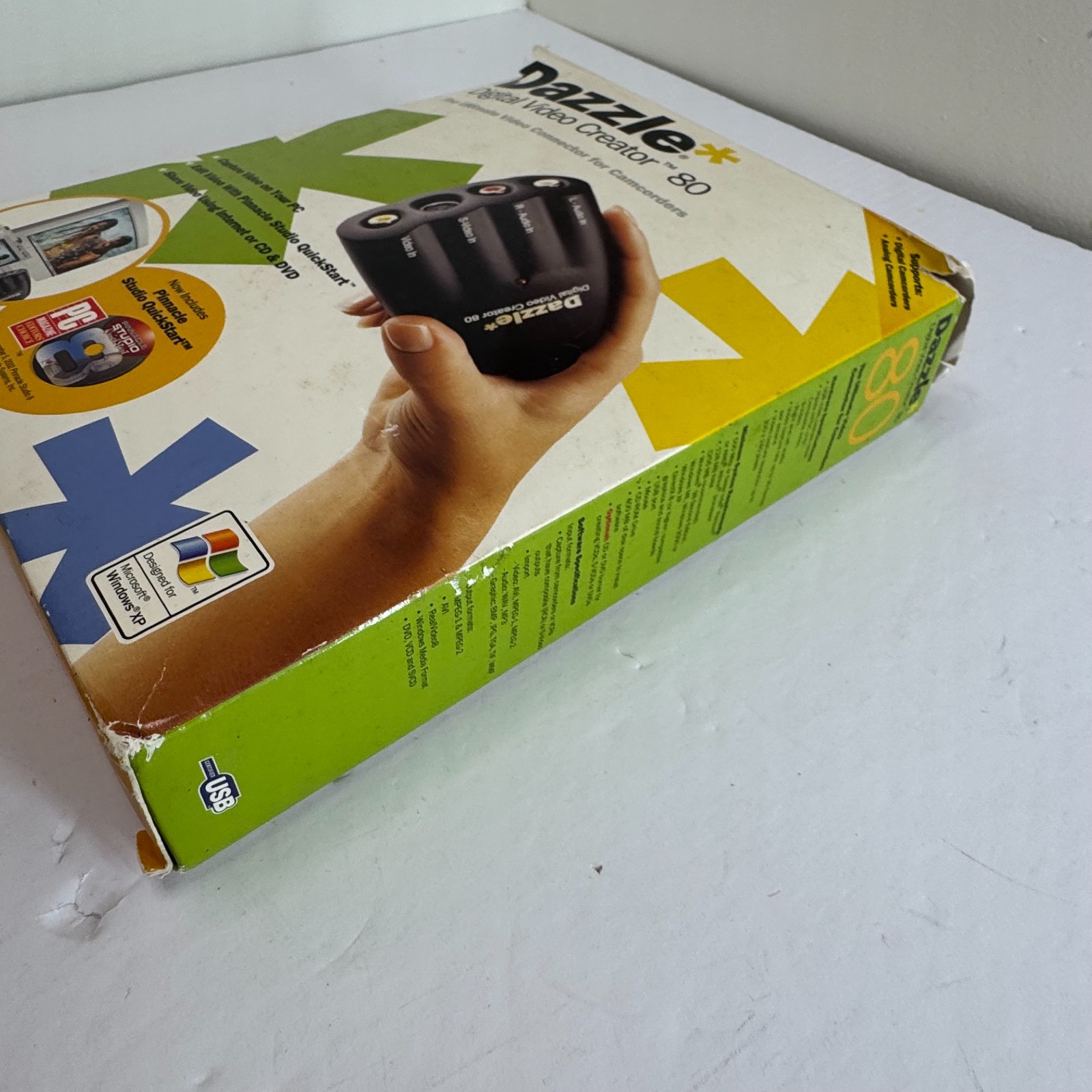 Dazzle Digital Video Creator 80 Video Capture Device Software Cables Multimedia