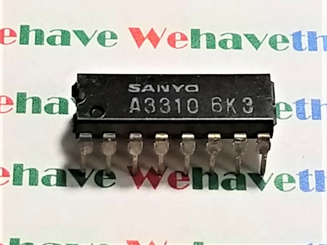 LA3310 / A3310 / IC / SANYO / DIP / 2 PIECES (qzty)