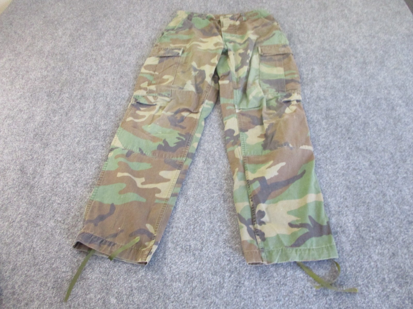 US Army Woodland Pants Men's Small Regular 29x31 Combat Trousers Adult A1*